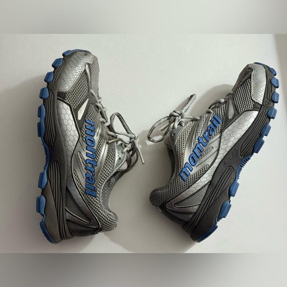 MONTRAIL GREY TRAIL/HIKER SHOES WOMEN’S SIZE 7
